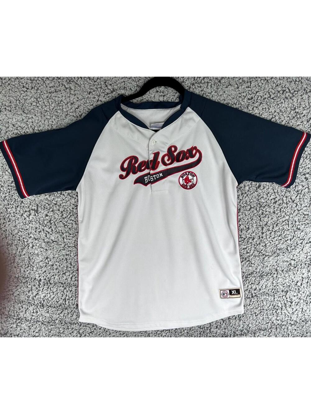 Vintage Boston Red Sox Youth XL Baseball Jersey Majestic Preowned
